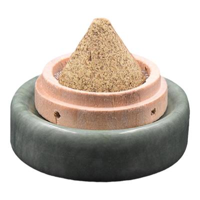 艾塔肚脐灸隔物灸倒流烟艾壮锥型