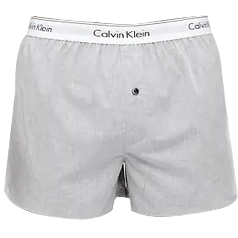 CK内裤男平角裤家居裤Calvin Klein舒适四角日常纯棉3条装NB4006