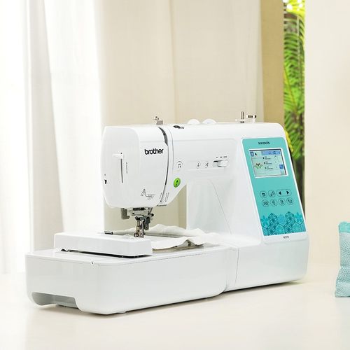 日本兄弟绣花机M370家用电脑缝纫绣花一体机多功能绣字机带锁边