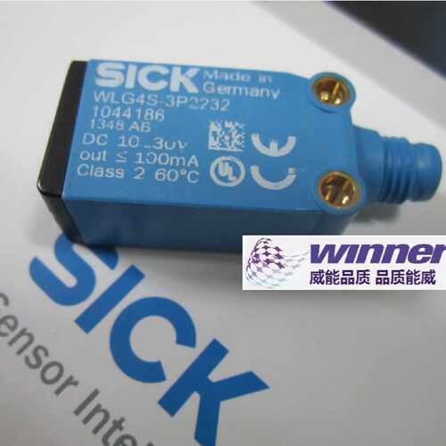 议价德国SICK西克WLG4S-3P2232透明物体透明瓶检测微型小型光电传