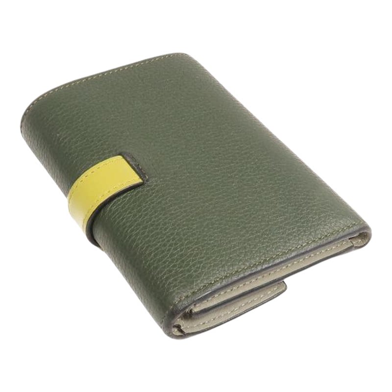 中古Loewe罗意威短钱包
