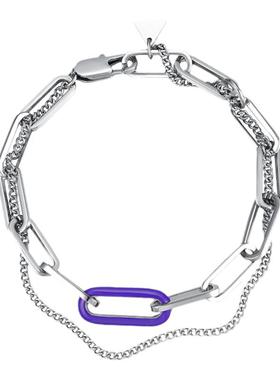 EBYG新款手链ins小众设计拼接链条手饰礼物