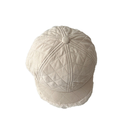 宝宝帽子男童冬季加厚夹棉保暖