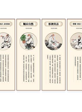 定制中医文化墙知识挂画
