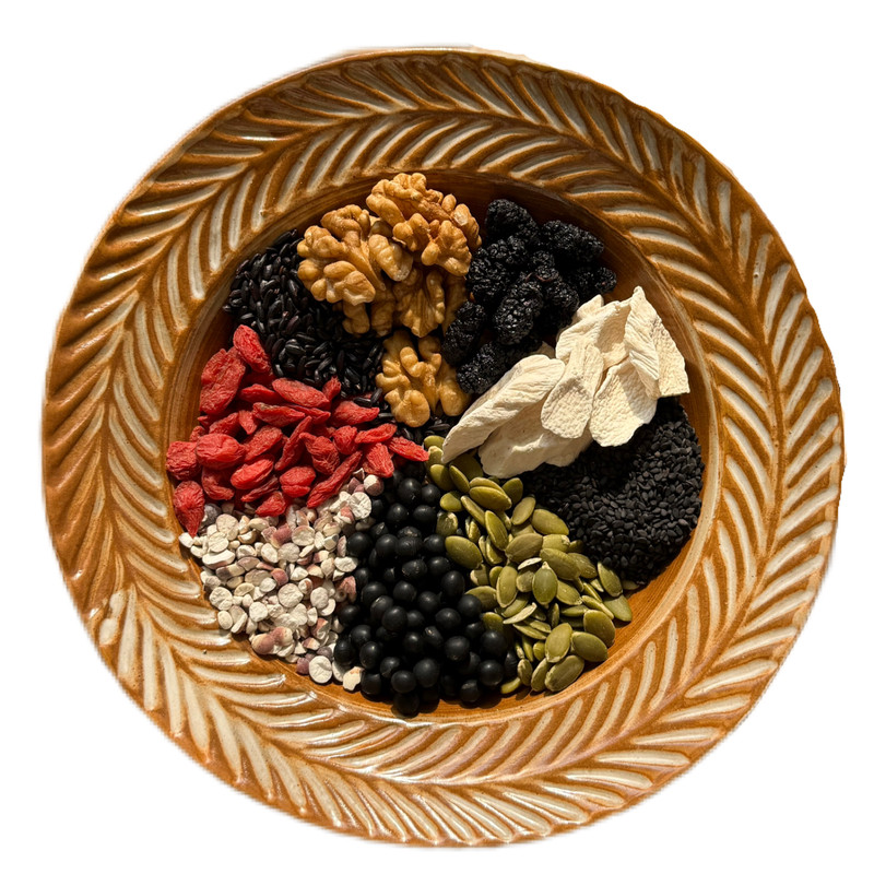 黑芝麻糊黑豆核桃粉黑米黑桑葚粉五谷杂粮代餐粉即食早餐孕妇冲泡