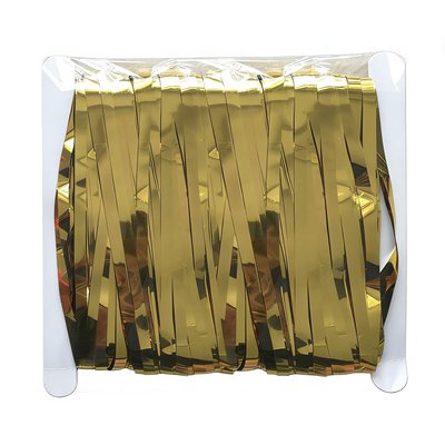 雨丝帘镭射拍照彩带生日年会装饰