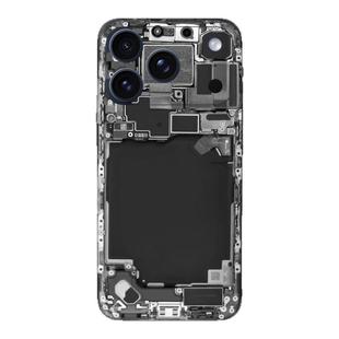 SkinAT适用于苹果16系列保护膜 iPhone 17Pro Max背贴 苹果手机16e贴膜 iPhone Air伪装拆机系列彩膜 3M材料