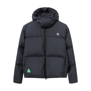 MANUFACTURE BY ATTEMPT蓬感连帽羽绒服