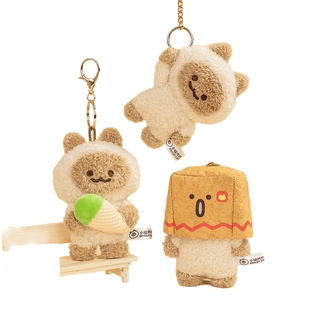 【X11】TOWANT 小猫阿狗系列毛绒公仔周边挂饰背包挂件玩偶