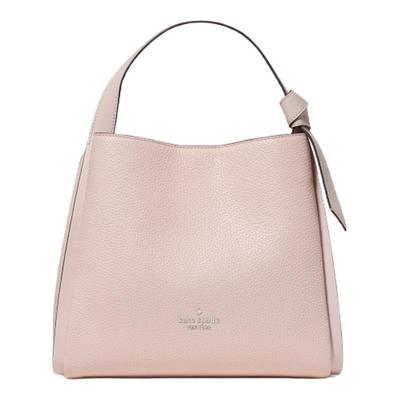 【6期免息】【当季新品】kate spade ks KNOTT荔枝纹皮革托特包