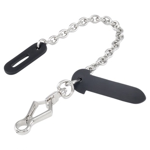 适用于爱马仕mini Herbag皮插片链包锁皮插销链皮插锁扣链不磨损