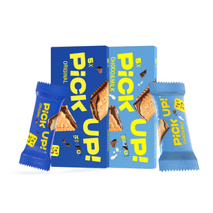 德国进口百乐顺pickup巧克力纯可可脂夹心饼干零食下午茶零食