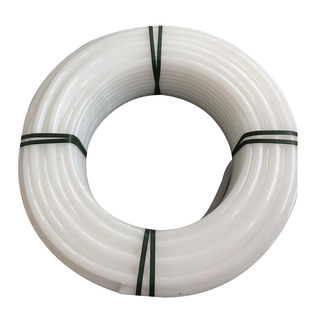 白色穿线预埋增强管大规格尼龙盘管PE白色抽水内衬管打井管喷浆管