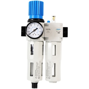 Festo型气动空压机高压油水分离器1/2二联件气泵喷漆过滤器16公斤