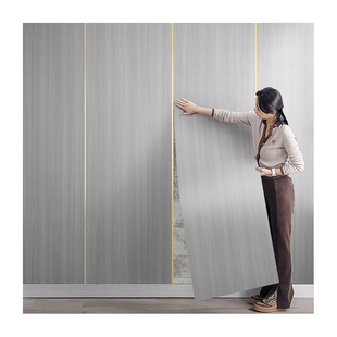 木纹pvc铝塑板墙贴自粘防水防潮墙纸背景墙壁改造遮丑墙面装饰板