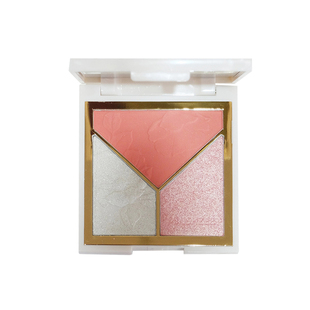 茗希芝高光修容盘10g 三色一体修饰脸部提亮哑光鼻影阴影腮红