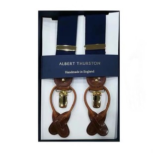 电影007无暇赴死邦德同款英国albert thurston男士背带男式夹吊带