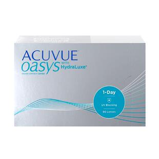 日版强生安视优欧舒适日抛型硅水凝胶ACUVUE OASYS隐形眼镜90片装