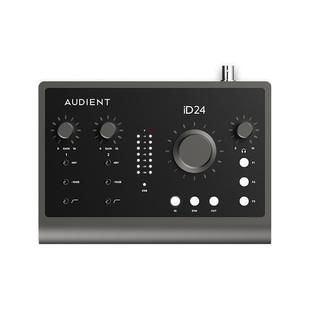 Audient iD24MKII专业USB外置声卡 音频接口解码器录音编曲控制