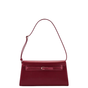 VERAFIED DARK CHERRY 肩包 酒红色REVOLVE小众新款