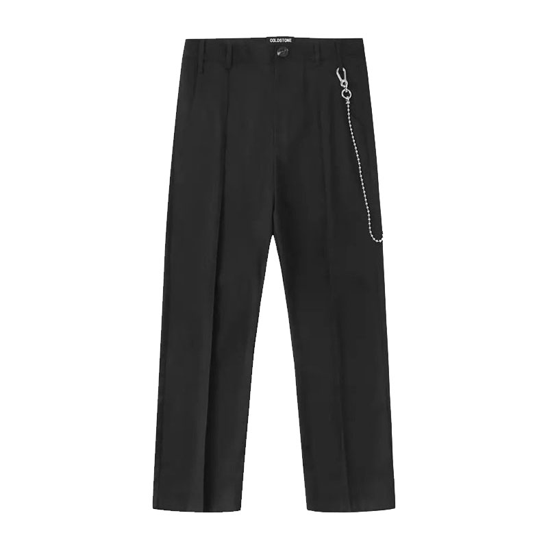 COLDSTONE自主Trousers Custom百搭垂感宽松直筒西裤阔腿Needles