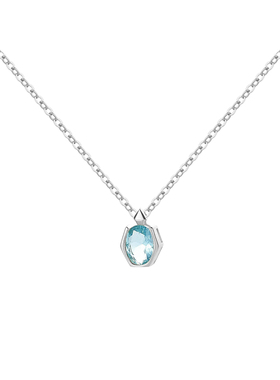 KNA珂娜「迷你香水瓶」mini纯银吊坠项链女小巧香水造型气质百搭