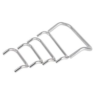 不锈钢双折弯拉手工业实心把手白钢配电箱抽屉焊接提手不锈钢拉手