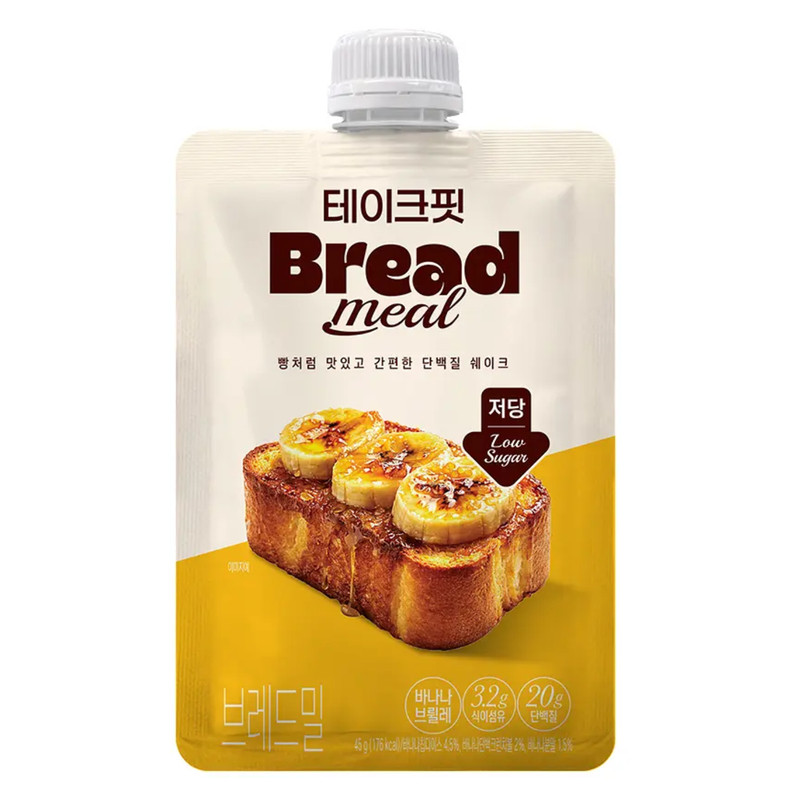 韩国Takefit代餐奶昔面包风味