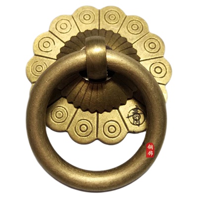 新中式纯铜茶盘漏水片全铜创意