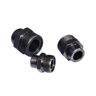 液压对丝接头焊接式端直通管接头988焊接钢管油管接头碳钢单头丝