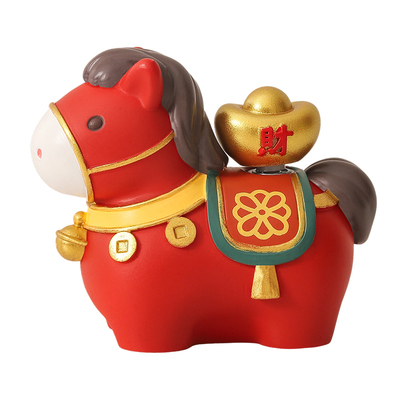 2026马年吉祥物盲盒桌面摆件礼物