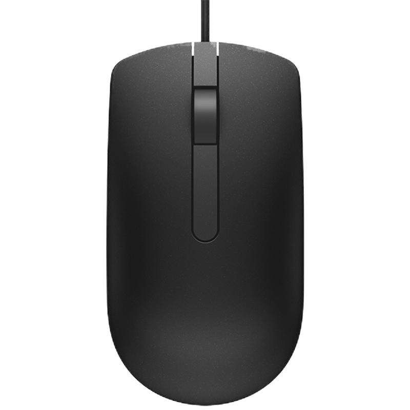 Dell/戴尔鼠标有线笔记本台式电脑办公家用可用USB有线鼠标MS116