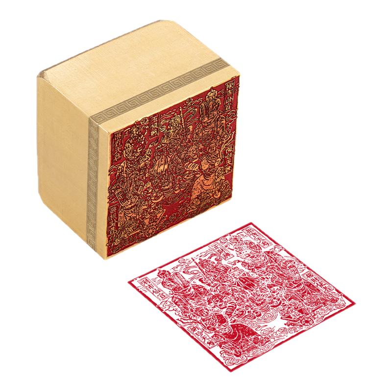 五路财神 4x4x3cm 金石篆刻铜印佛印实心黄铜闲章仿古书画铜印章