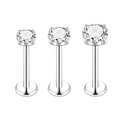 LNIEER钛合金耳钉通用养耳洞耳棒