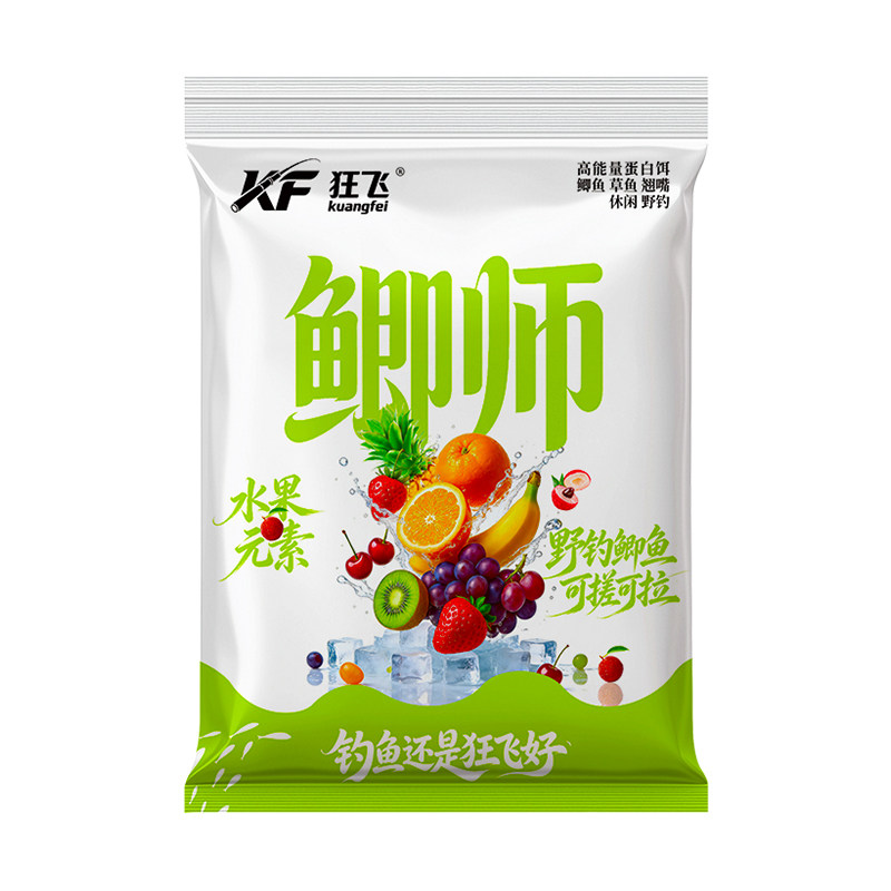 【鲫鱼大叔狂飞8号鲫师】野钓专台钓饵