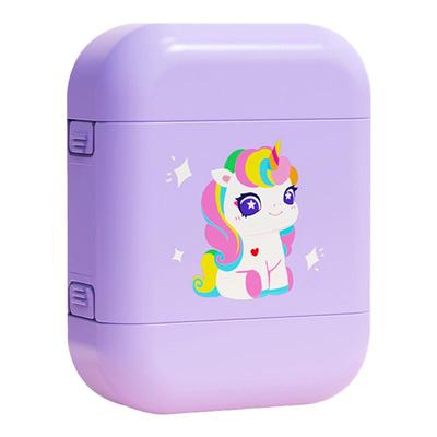 高颜值卡通儿童幼儿园双头姓名印章定制防水随身携带名字贴宝宝衣服姓名印章定刻毕业季小学生印章防水不掉色