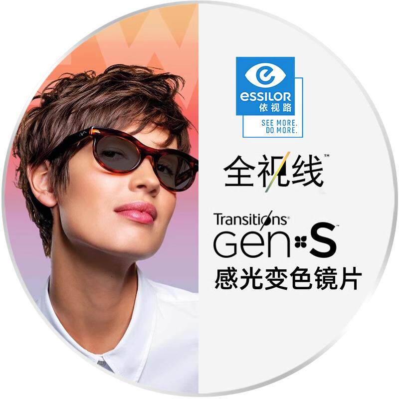 依视路全视线第九代变色