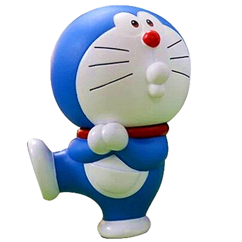 汽车摆件中控台机器猫圆形叮当猫