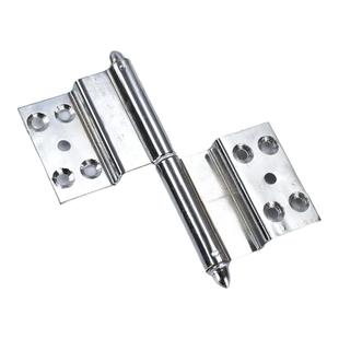 老式防盗门明铰链小区入户门双曲折弯旗形脱卸合页重型通道防火门