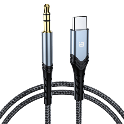 阿音Type-C转AUX线控音频线带唛