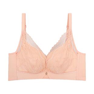 好波内衣女小胸聚拢平胸显大上托无钢圈文胸显大漫画胸罩DF2305