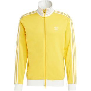 Adidas/阿迪达斯正品三叶草男士复古运动修身夹克外套IP0414
