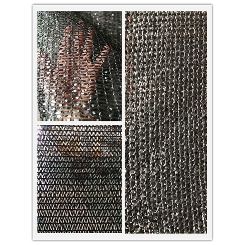 防晒网太阳网建筑绿网黑网黑色挡遮光加密加厚防晒隔热农用遮阳网