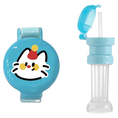 儿童宝宝便携防呛吸管盖