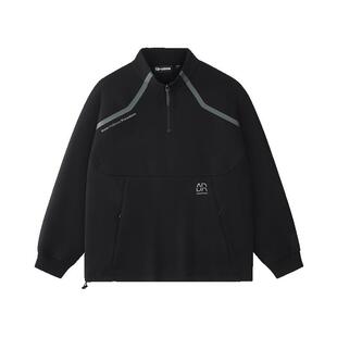 FILA FUSION斐乐潮牌男子套头卫衣2026春季新款时尚休闲针织上衣