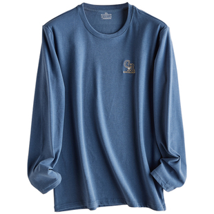 清货价 秋冬季双面德绒打底衫男士款加绒长袖T恤内搭圆领保暖上衣