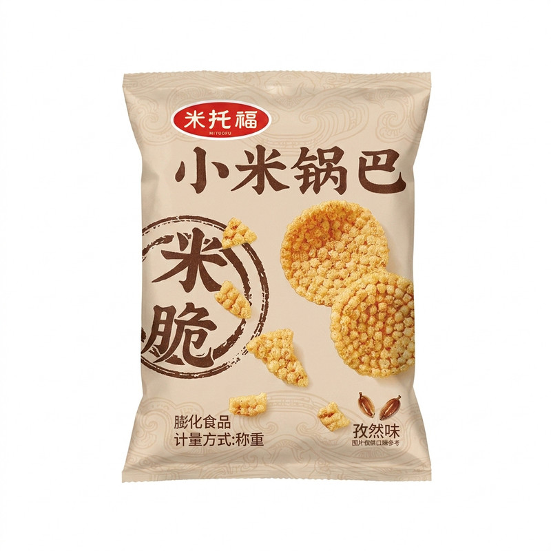 米托福海苔味糯米小麻花零食
