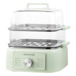 【香菇双11】九阳电蒸锅多功能家用蒸煮炖一体锅三层不锈钢电蒸箱