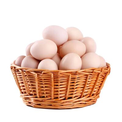 新鲜鸡蛋40枚泡沫箱发货