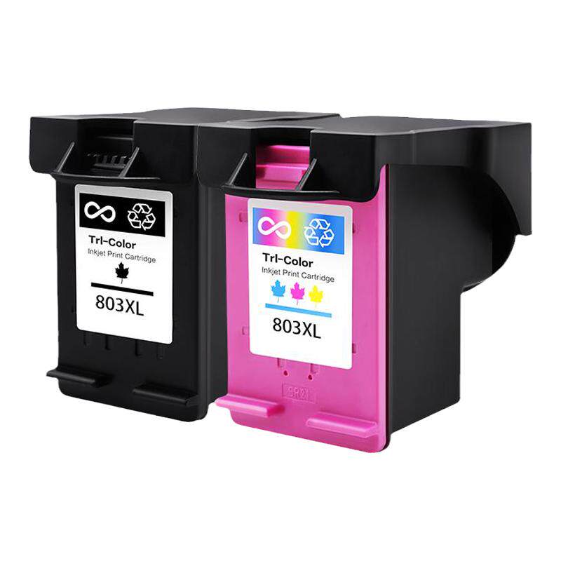 真格美适用 HP惠普803墨盒彩色deskjet 2132打印机1112 2131 2628 2622 2130 262